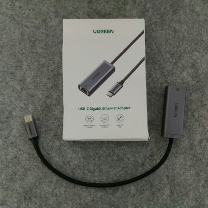 Ugreen - Мережевий адаптер Ethernet Gigabit LAN RJ45 - Type-C